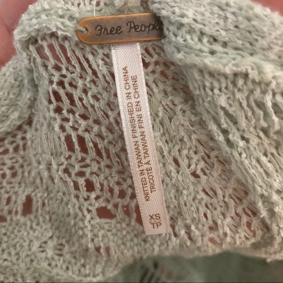 Free People Pretty In Pointelle Tunic Sweater - Picture 10 of 13